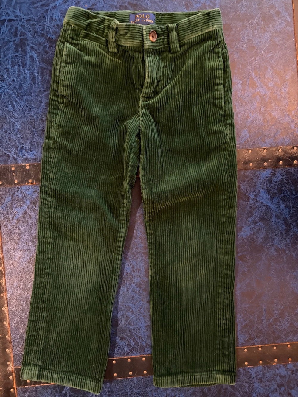 Polo by Ralph Lauren Dark Green Corduroy Kids Pants